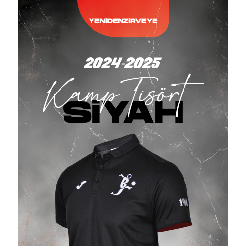 2024-2025 Joma Kamp Tişört Siyah